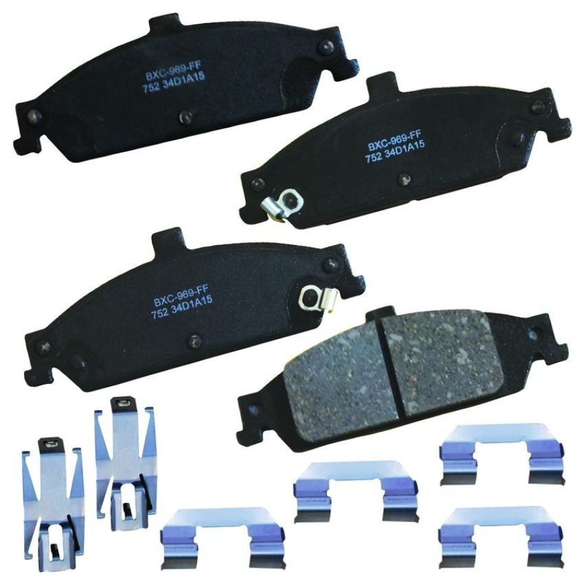 Bendix Friction SBC752 STOP BY BENDIX Disc Brake Pad