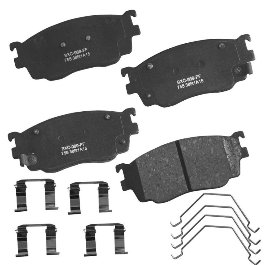 Bendix Friction SBC755 STOP BY BENDIX Disc Brake Pad