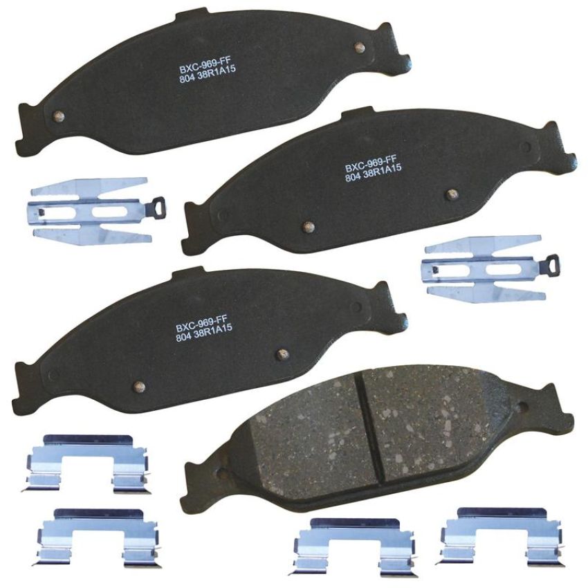 Bendix Friction SBC804 STOP BY BENDIX Disc Brake Pad