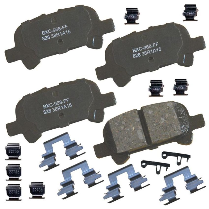 Bendix Friction SBC828 STOP BY BENDIX Disc Brake Pad