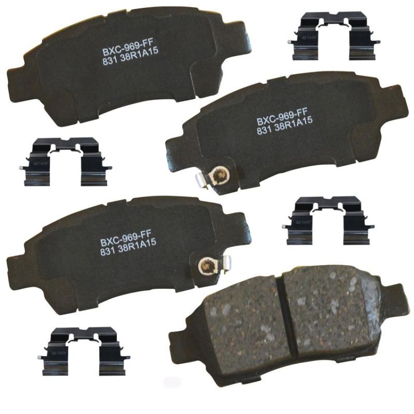 Bendix Friction SBC831 STOP BY BENDIX Disc Brake Pad
