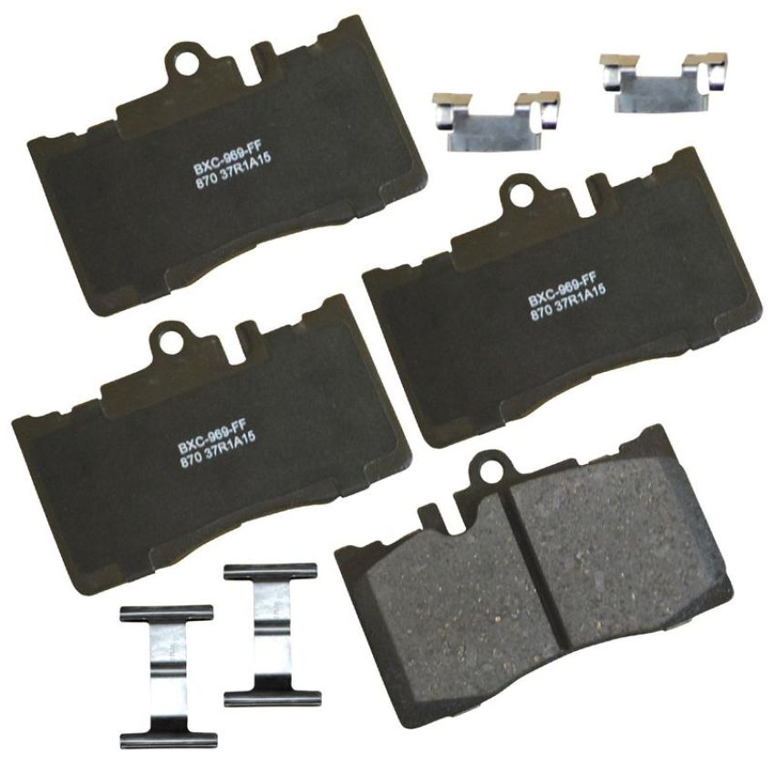 Bendix Friction SBC870 STOP BY BENDIX Disc Brake Pad