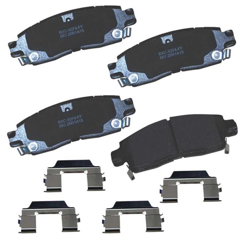 Bendix Friction SBC883 STOP BY BENDIX Disc Brake Pad