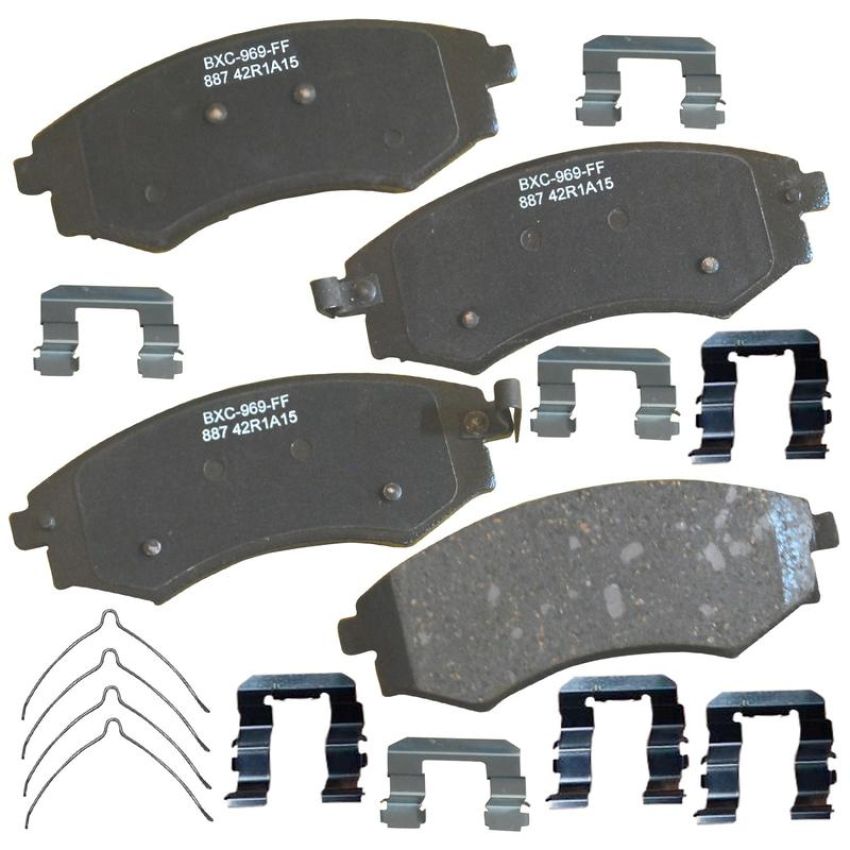 Bendix Friction SBC887 STOP BY BENDIX Disc Brake Pad