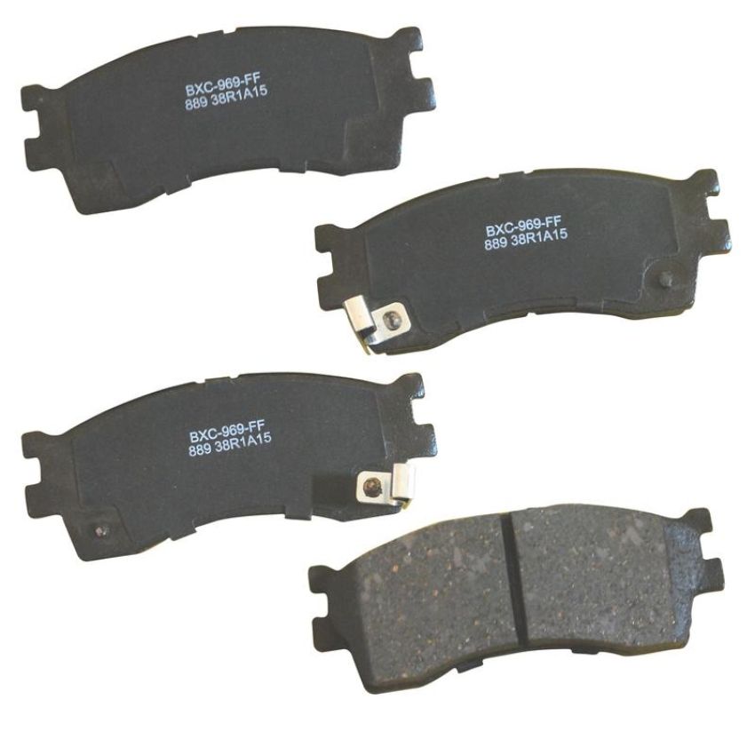 Bendix Friction SBC889 STOP BY BENDIX Disc Brake Pad