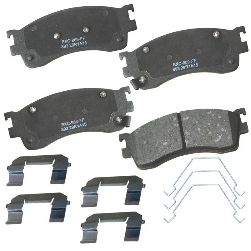 Bendix Friction SBC893 STOP BY BENDIX Disc Brake Pad
