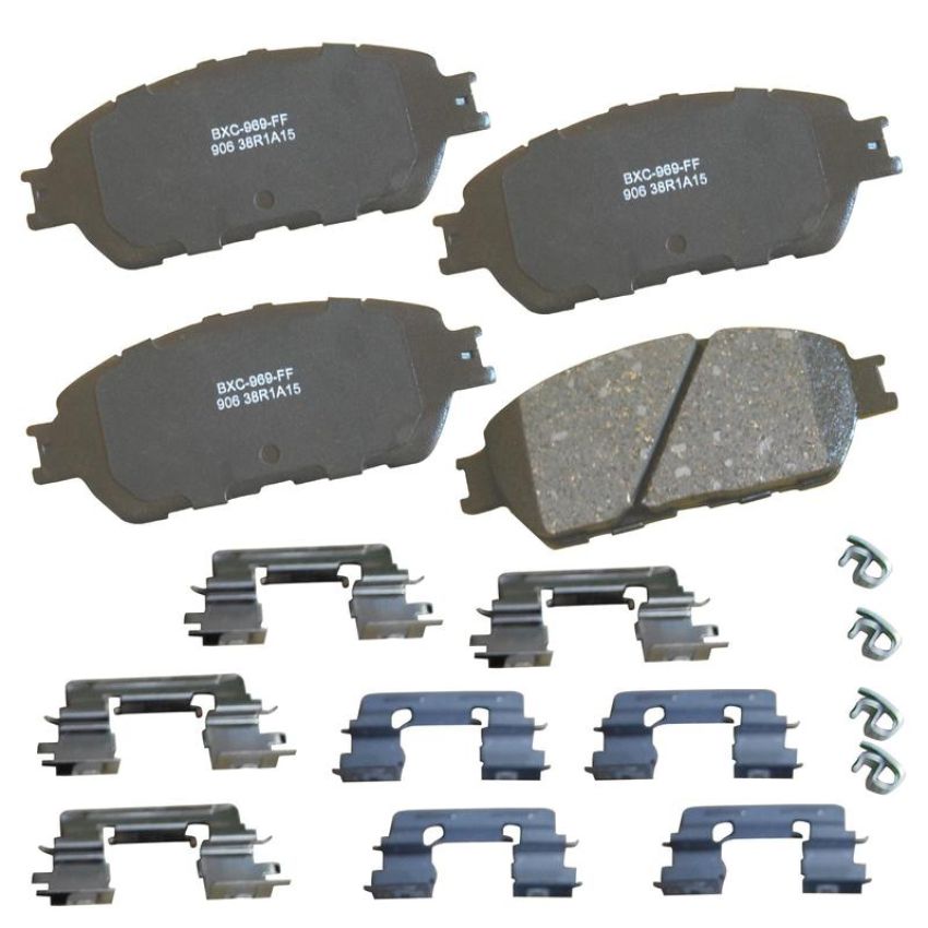 Bendix Friction SBC906 STOP BY BENDIX Disc Brake Pad