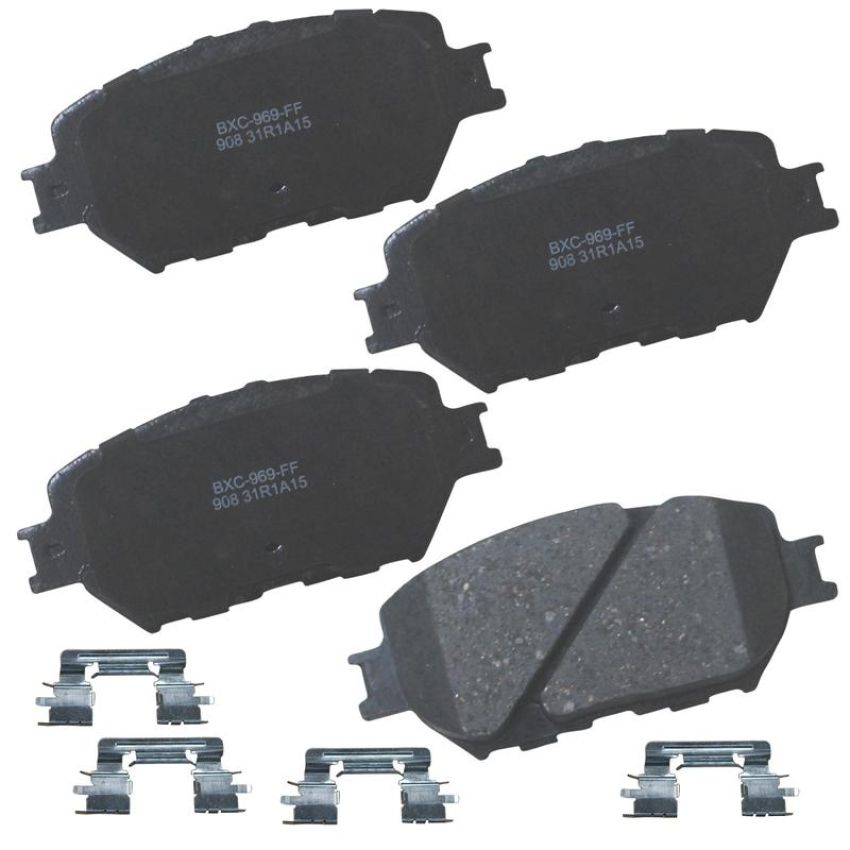 Bendix Friction SBC908 STOP BY BENDIX Disc Brake Pad