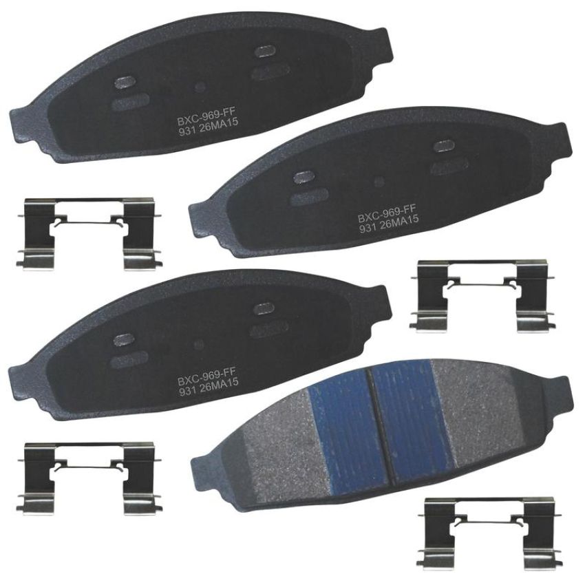 Bendix Friction SBC931 STOP BY BENDIX Disc Brake Pad