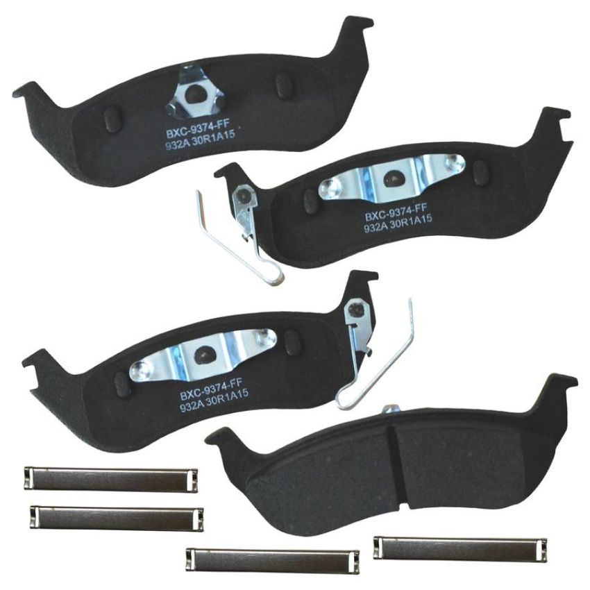 Bendix Friction SBC932A STOP BY BENDIX Disc Brake Pad