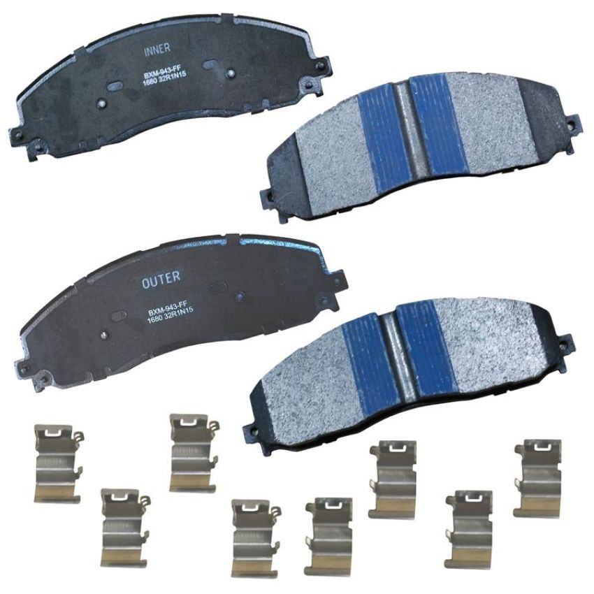 Bendix Friction SBM1680 STOP BY BENDIX Disc Brake Pad