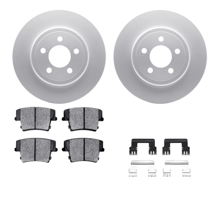 Dynamic Friction 4512-39048 Rotor Kit
