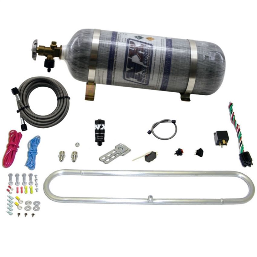 Nitrous Express 20000CR-12 N-TERCOOLER system for CO2 WITH COMPOSITE BOTTLE (Remote Mount Solenoid)