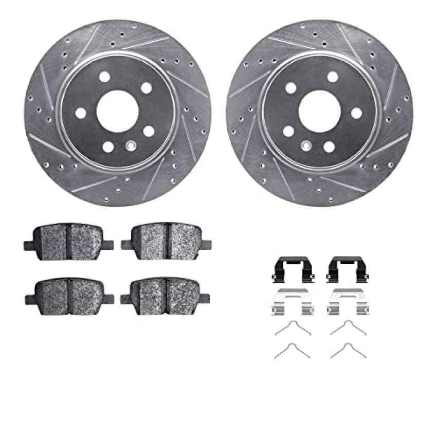 Dynamic Friction 7512-65027 Rotor Kit