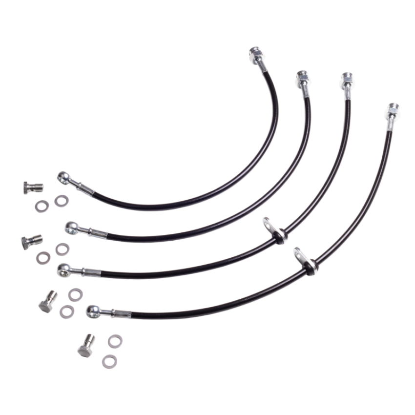Chase Bays CB-MK-FW 93-98 Toyota Supra Caliper Brake Lines - Front & Rear Lines