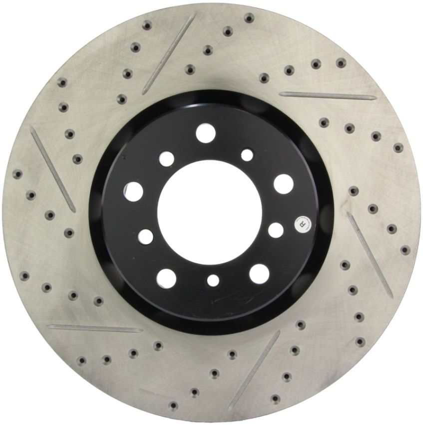 StopTech 00-03 BMW M5 (E39) Slotted & Drilled Right Front Rotor