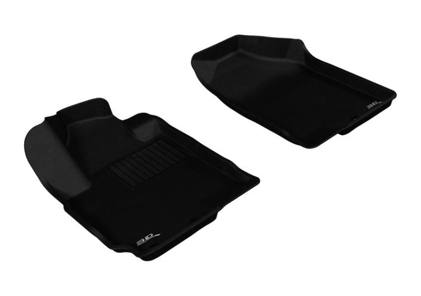 3D MAXpider 2010-2013 Kia Soul Kagu 1st Row Floormat - Black