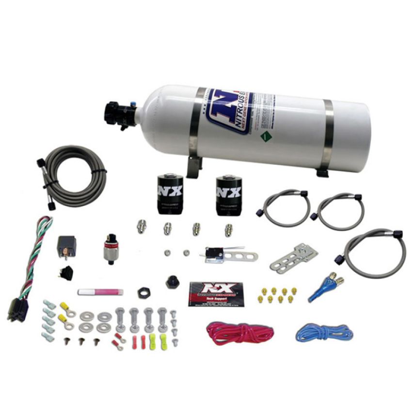 Nitrous Express 20929-15 INSTABOOST EFI NITROUS SYSTEM, 15LB BOTTLE