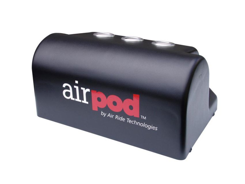 Ridetech 30314001 AirPod Cover for 3 gallon tank with RidePro E2, E3, X and E5.