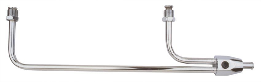 TRANS-DAPT TRA2197 Chrome Fuel Line 9-5/16in