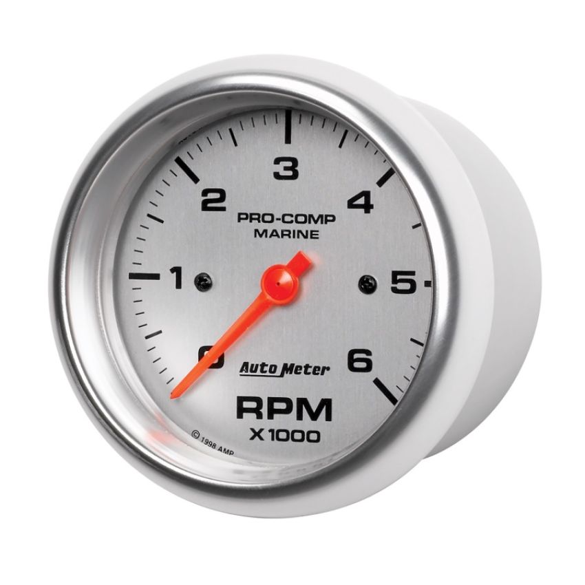 AUTOMETER ATM200752-33 3-3/8 U/L Tachometer 6000 RPM