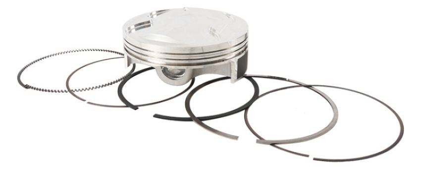 Vertex Pistons 23549B Vertex Piston 06-14 Honda TRX 450 ER 450cc Forged High Compression Piston Kit 13.5:1 Comp.