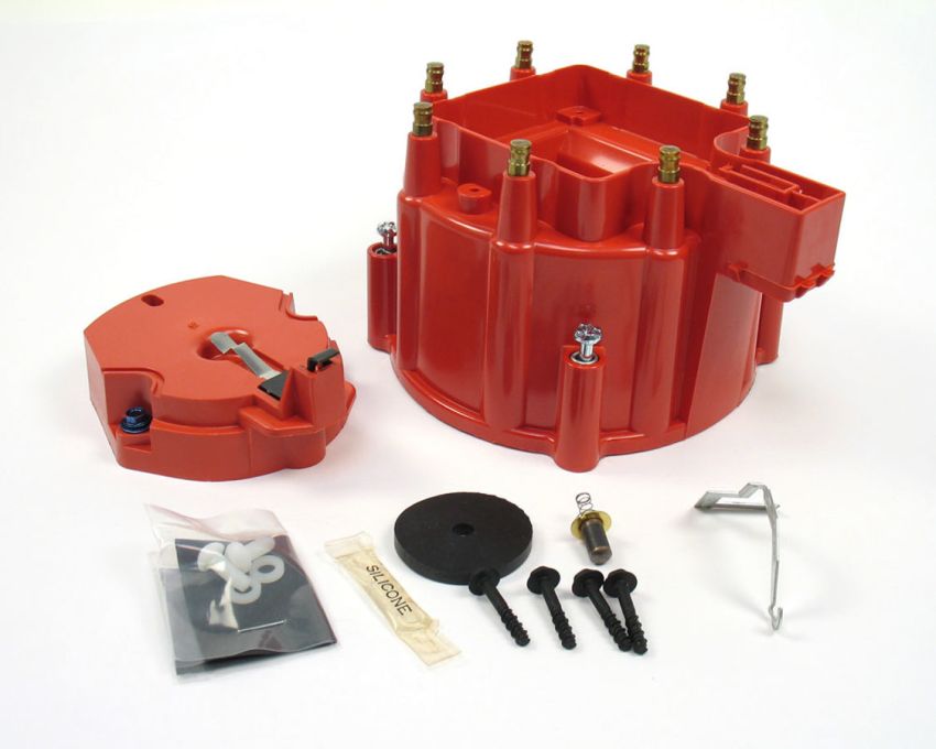 PERTRONIX IGNITION PRTD4001 GM V8 Cap & Rotor Kit - Red