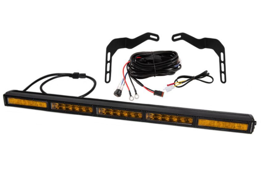 Diode Dynamics DD6063 14-21 Toyota Tundra SS30 Stealth Lightbar Kit - Amber Combo