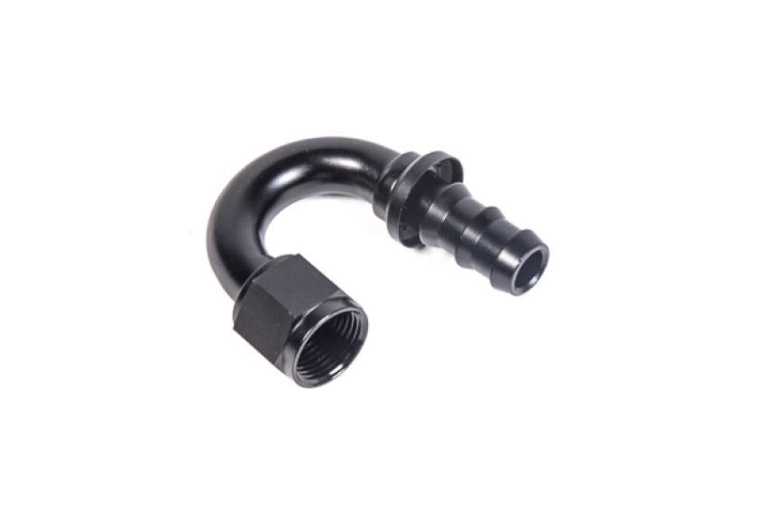 Radium Engineering 14-0215 PUSHLOK HOSE END, 10AN 180DEG