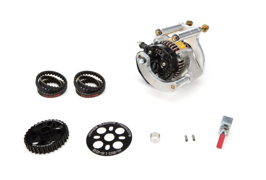 JONES RACING PRODUCTS JRP2041-L HTD Alternator Drive Kit Driver Side SBC /SWP