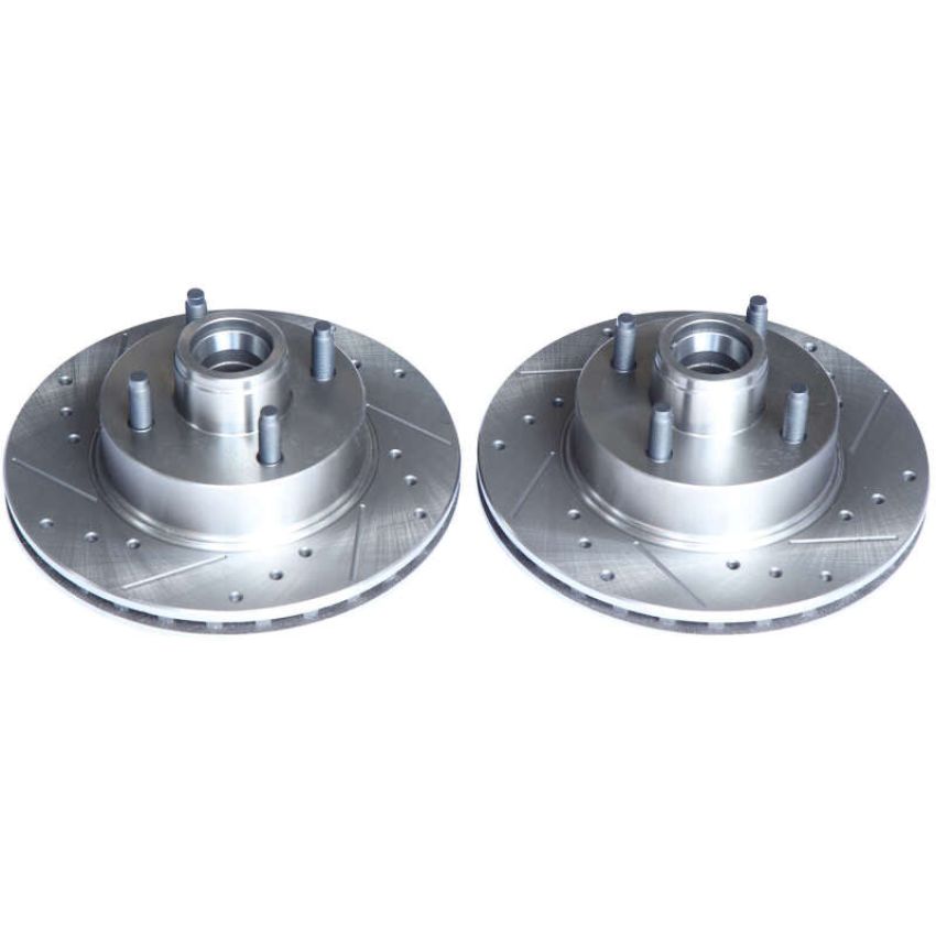 PowerStop AR8111XPR PowerStop Evolution Performance Drilled and Slotted Rotor Pair