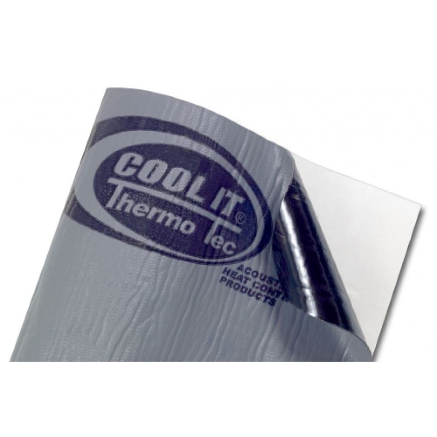 Super Sonic Sound Deadening Mat 12 Inch x 12 Inch Thermo Tec