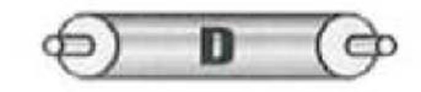 JONES EXHAUST F824-9D FULL FLOW PERFORMANCE MUFFLER