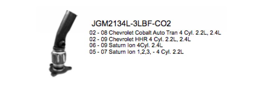 Jones Exhaust GM12 Direct Flex