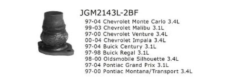 Jones Exhaust GM3 Direct Flex
