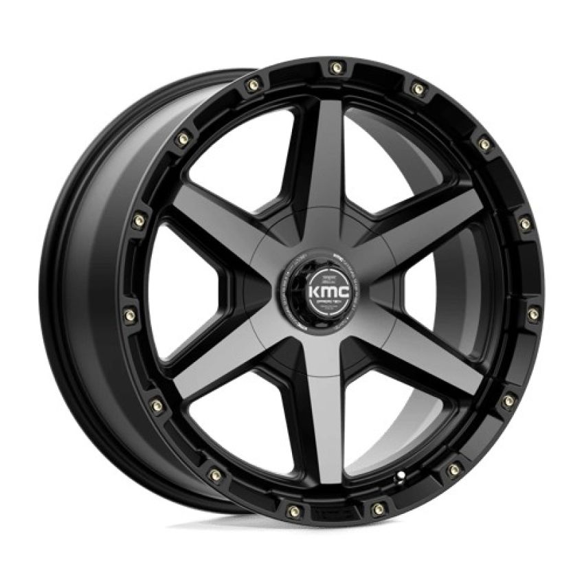 KMC KM101 20X9 6X135/5.5 S-BLK GTCC 18MM