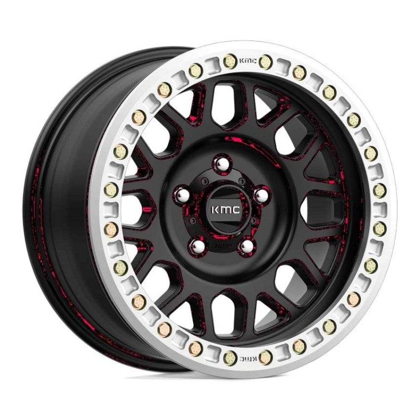 KMC KM234 BL 17X8.5 BLANK (108-150) S-BLK +0