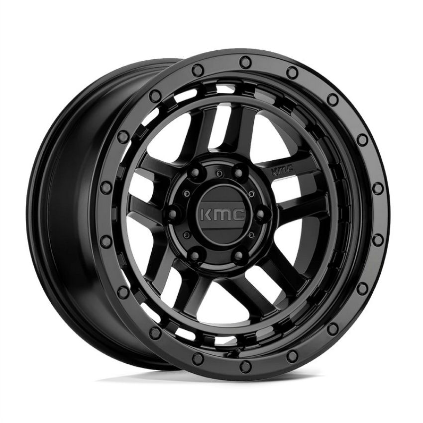 KM540 17X8.5 6X5.5 S-BLK 18MM