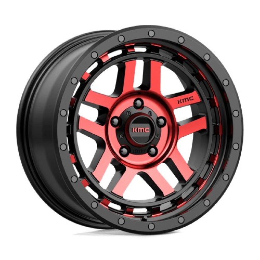 KMC KM540 18X8.5 5X5.0 G-BLK MCH RTCC 00MM