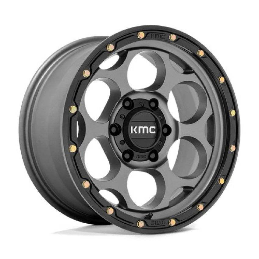 KMC KM541 17X8.5 6X5.5 S-GRY BLK-LP 18MM