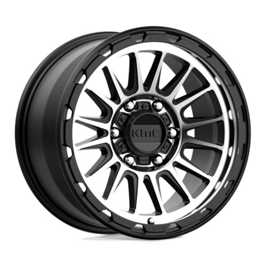 KM542 17X9 6X4.5 S-BLK MACH 18MM CB 66.1
