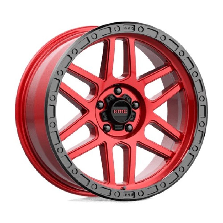 KMC KM544 20X9 5X5.0 C-RED BLK-LP 00MM