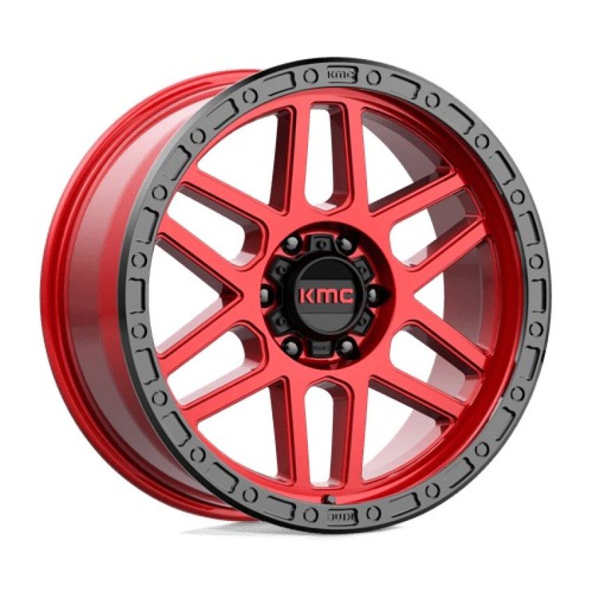 KMC KM544 20X9 6X135 C-RED BLK-LP 18MM