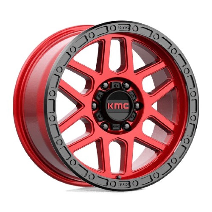 KMC KM544 18X9 6X4.5 C-RED BLK-LP 18MM