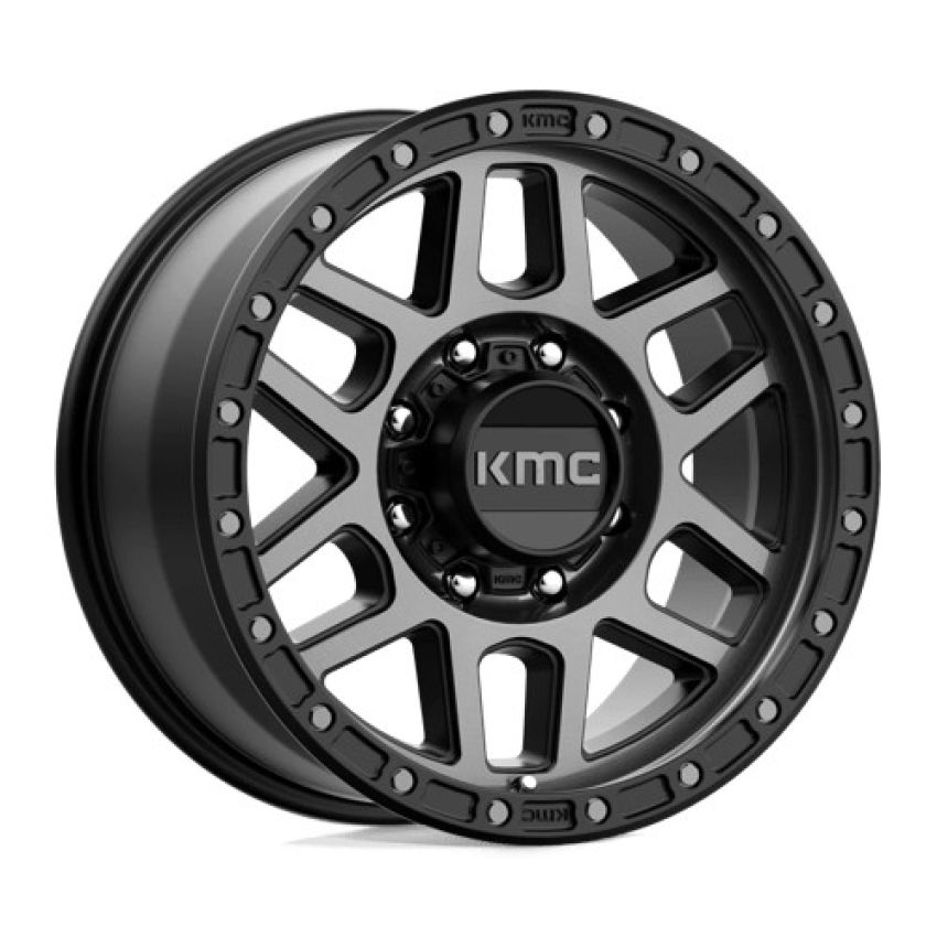 KM544 18X9 8X6.5 S-BLK GTCC 18MM