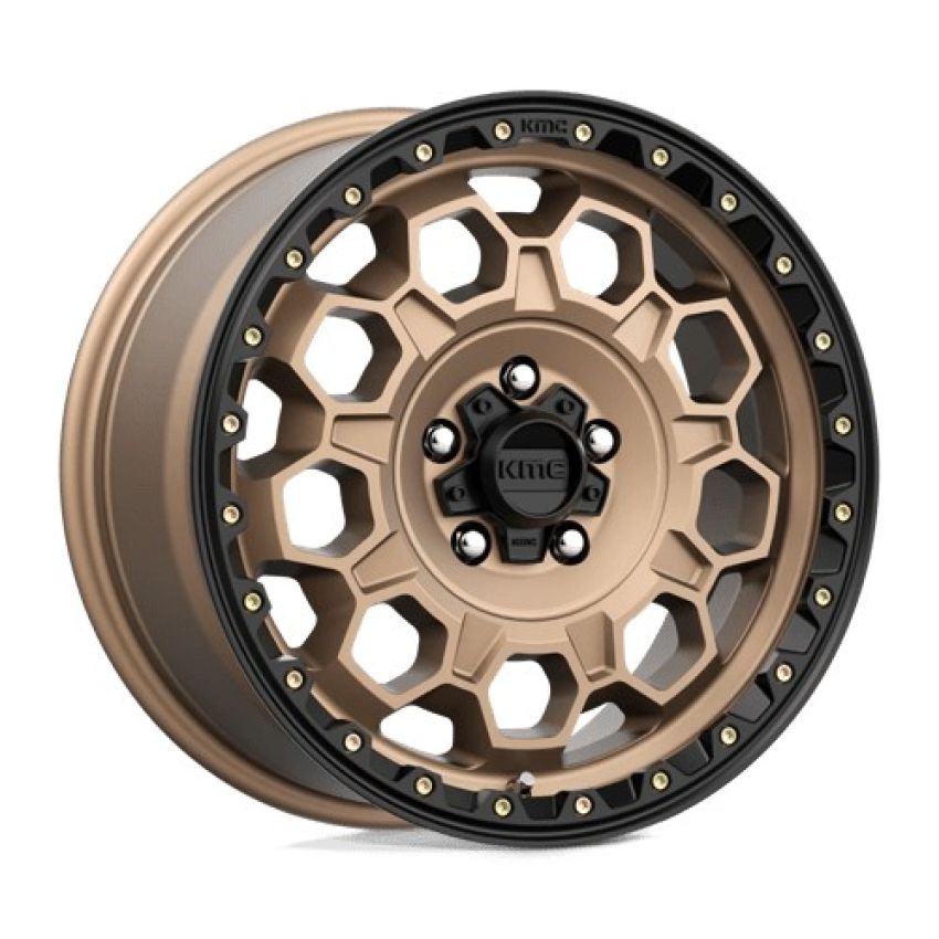 KM545 17X8 6X5.5 M-BRZ BLK LP 20MM