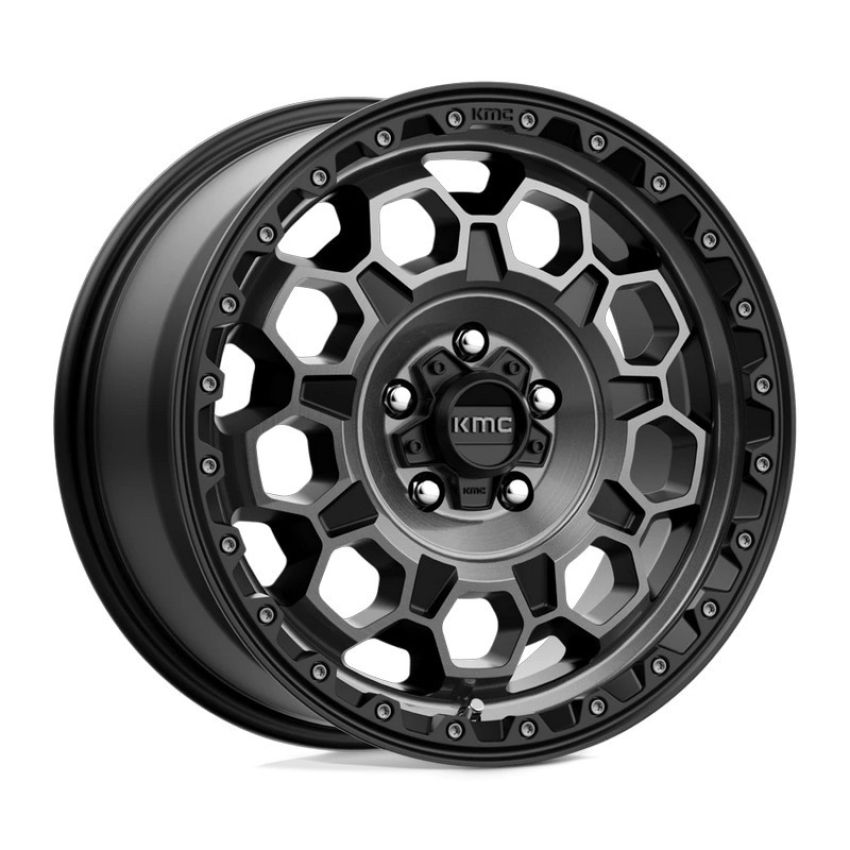 KM545 17X9 5X5.0 S-BLK GTCC -12MM