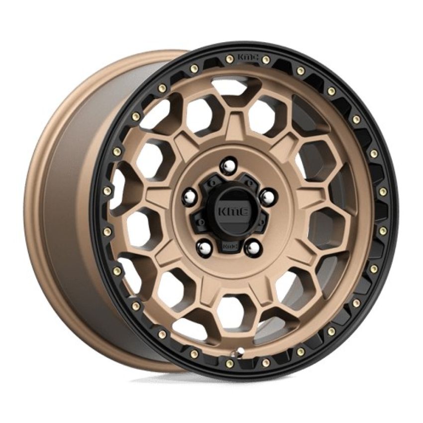 KM545 17X9 5X5.0 M-BRZ BLK LP 18MM