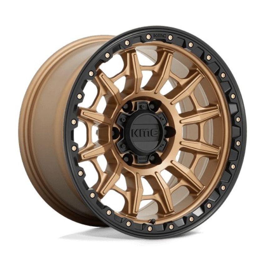 KMC KM547 16X8 6X5.5 M-BRZ BLK-LP 00MM