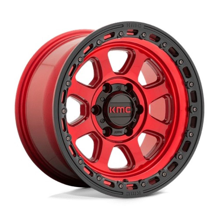 KMC KM548 20X9 6X5.5 C-RED BLK-LP 00MM